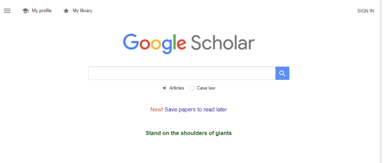 google scholar indexed journals