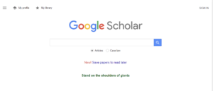 google scholar indexed journals