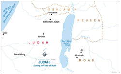 Israel and Moab during the time of Ruth